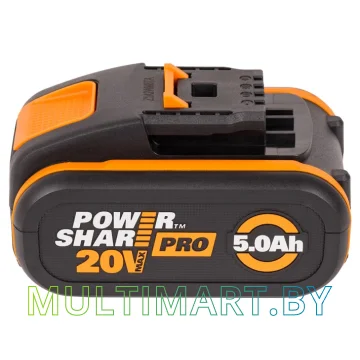 Аккумулятор Worx WA3570 (20В/5 Ah) картинка 2